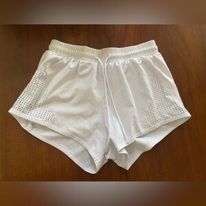 Alter’d State Revival White Athletic Shorts size small